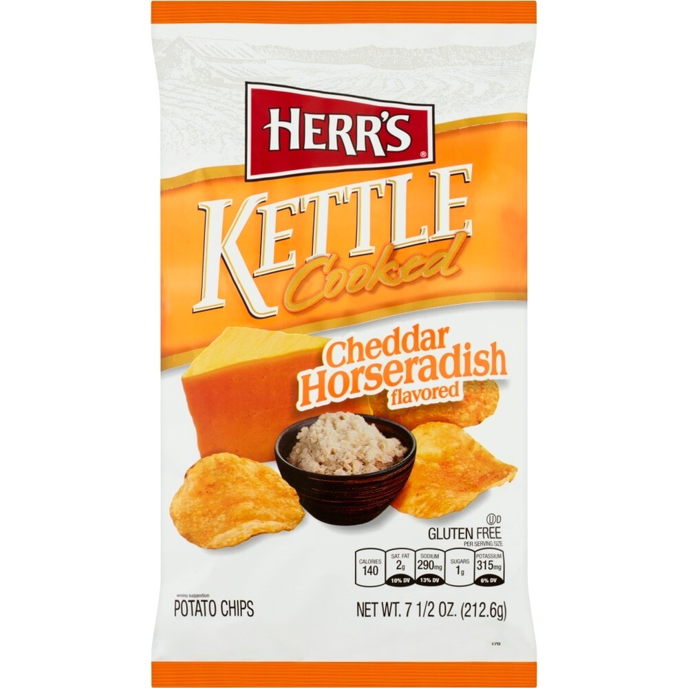 Herrs Chips Cheddr/Hrser 8.5Z